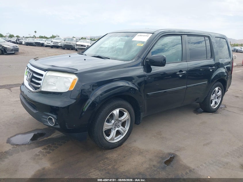 Vin: 5fnyf4h40cb072371, lot: 46312997, honda pilot ex 20122