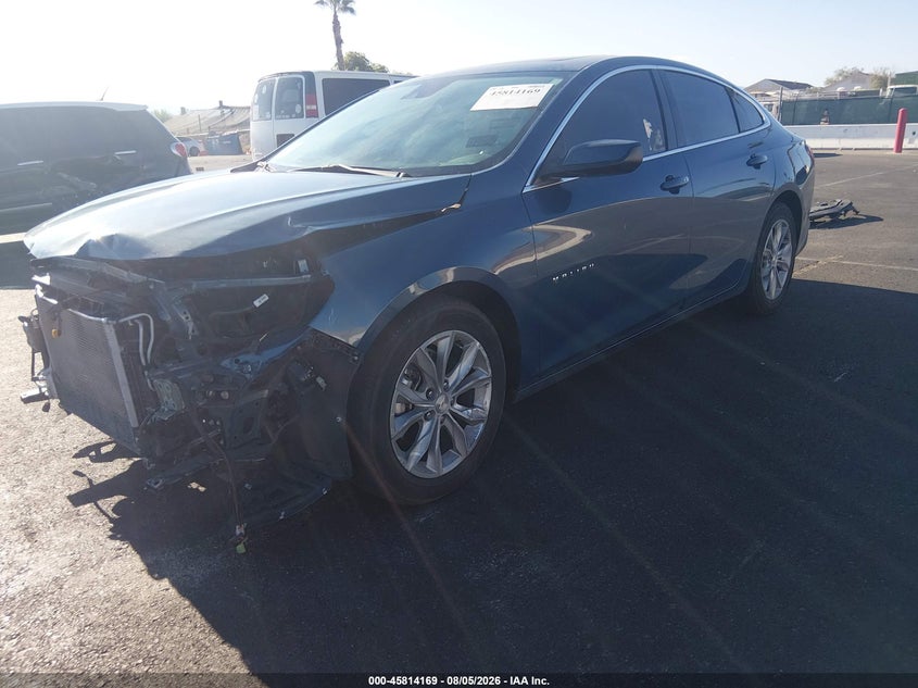 2024 Chevrolet Malibu, Front End, IAAI, VIN 1G1ZD5ST4RF238274 — photo 2