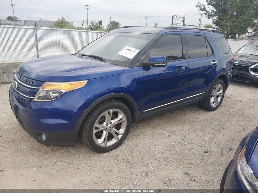 Vin: 1fm5k7f8xdgc34967, lot: 46313027, ford explorer limited 20132