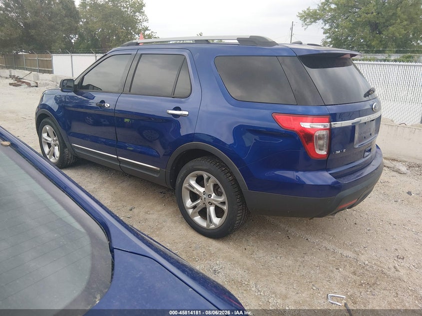 Vin: 1fm5k7f8xdgc34967, lot: 46313027, ford explorer limited 20133