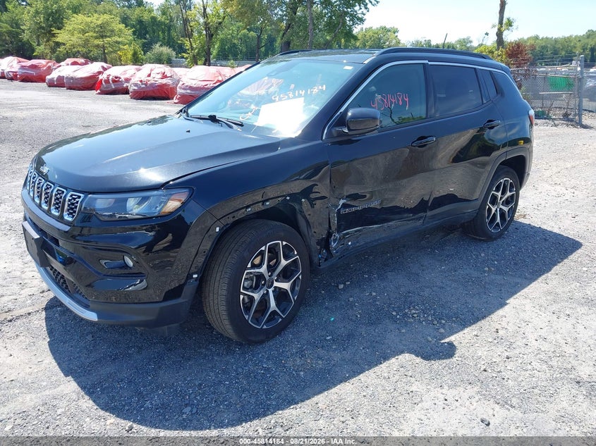 Vin: 3c4njdcn0st519511, lot: 46313030, jeep compass limited 4x4 20252