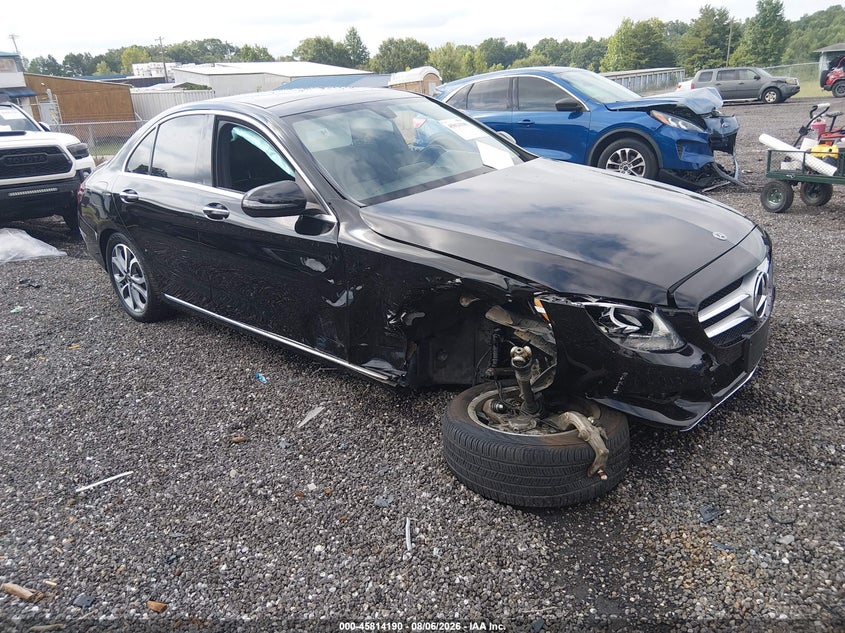 Vin: wddwf4kb6jr359242, lot: 46313036, mercedes-benz c 300 4matic 2018 img_1
