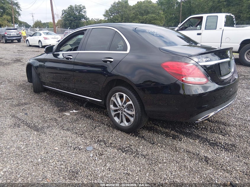 Vin: wddwf4kb6jr359242, lot: 46313036, mercedes-benz c 300 4matic 20183