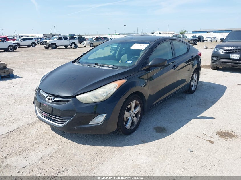 Vin: 5npdh4ae1dh344215, lot: 46313050, hyundai elantra gls 20132