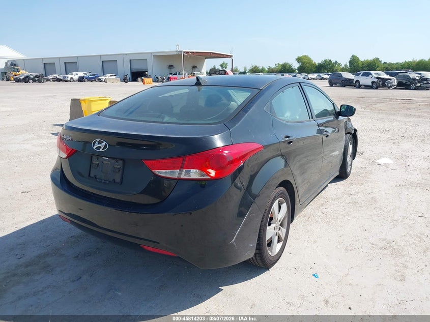 Vin: 5npdh4ae1dh344215, lot: 46313050, hyundai elantra gls 20134
