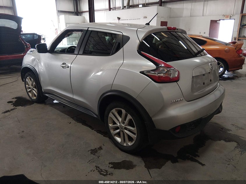 Vin: jn8af5mv7ft556260, lot: 46313058, nissan juke s 20153