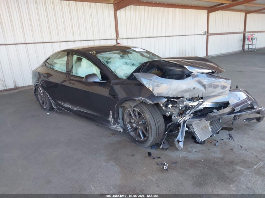 Vin: 5yj3e1ea1pf614508, lot: 46313065, tesla model 3 rear-wheel drive 20231