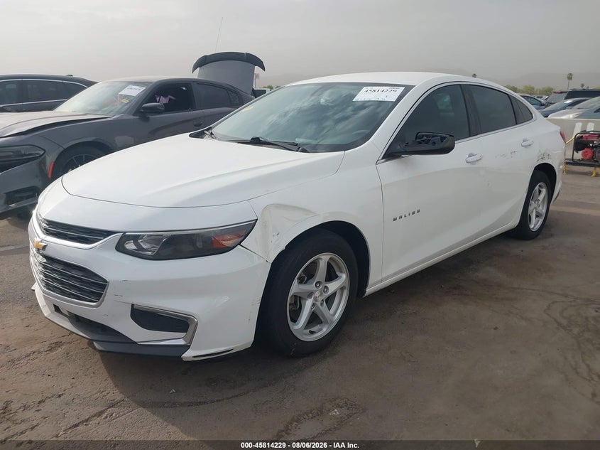 2018 Chevrolet Malibu, Лівий бік, IAAI, VIN 1G1ZB5ST4JF133177 — фото 2