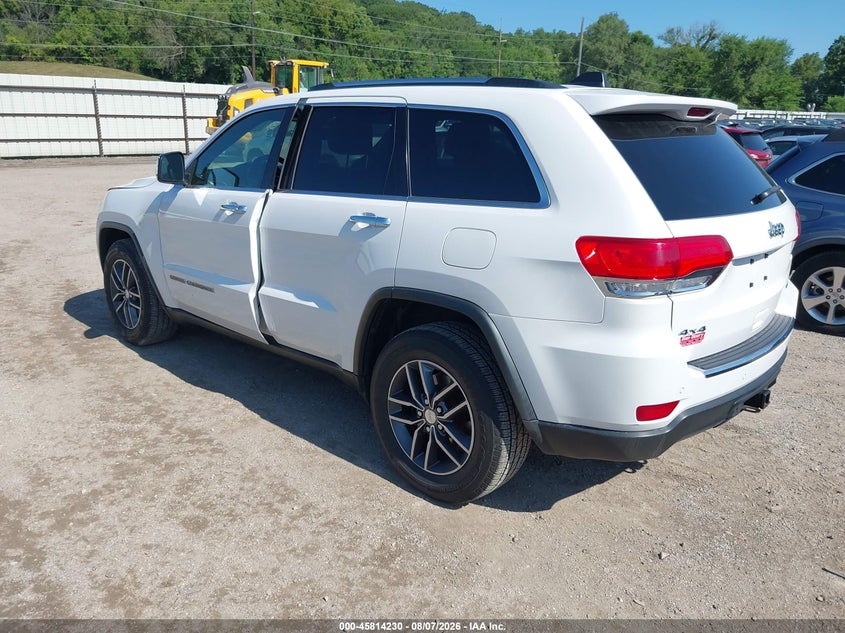 Vin: 1c4rjfbg3hc819550, lot: 46313076, jeep grand cherokee limited 20173