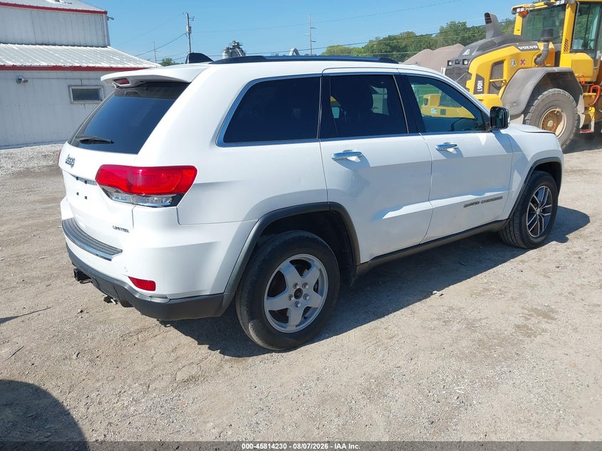 Vin: 1c4rjfbg3hc819550, lot: 46313076, jeep grand cherokee limited 20174