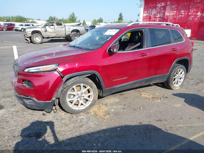 Vin: 1c4pjlcb9gw195565, lot: 46313084, jeep cherokee latitude 20162