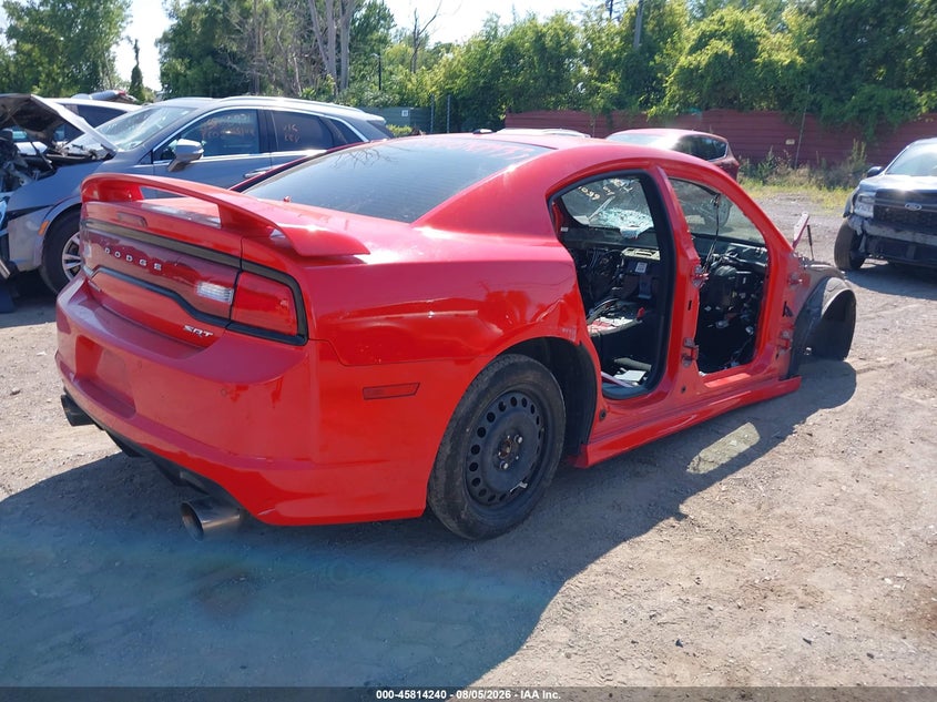 Vin: 2c3cdxej0eh257713, lot: 46313086, dodge charger srt8 20144