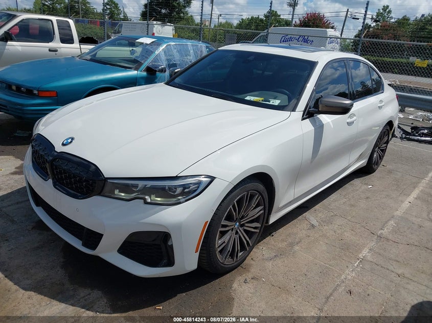 Vin: wba5u9c02lfh04776, lot: 46313089, bmw m340i m340i xdrive 20202