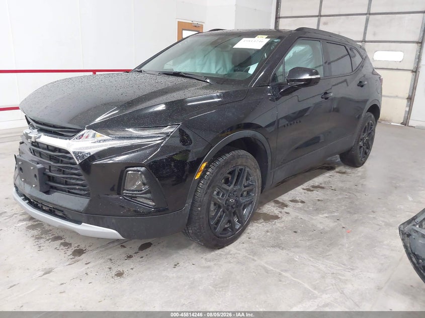 Vin: 3gnkbhr46ns235100, lot: 46313092, chevrolet blazer awd 2lt 20222