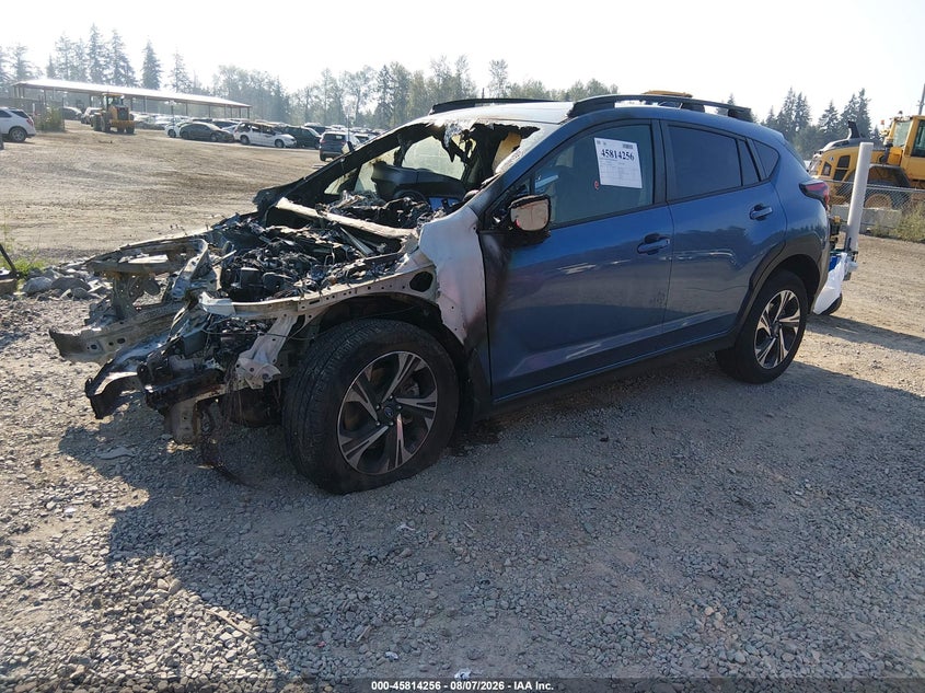 Vin: jf2guadc8rh292459, lot: 46313102, subaru crosstrek premium 20242