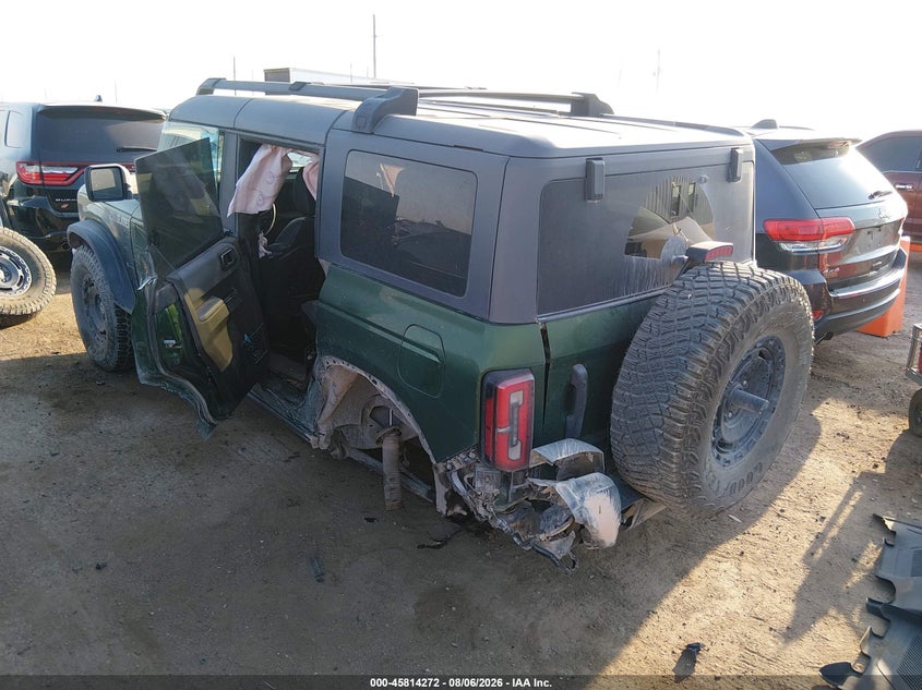 Vin: 1fmee4hh7rla14784, lot: 46313118, ford bronco everglades 20243