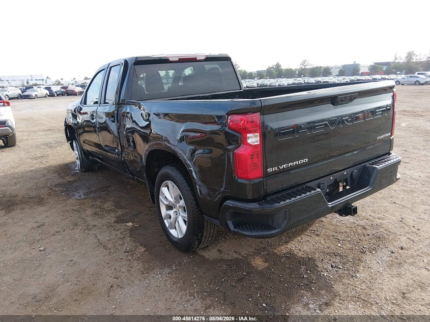 Vin: 1gcrabek0tz190179, lot: 46313122, chevrolet silverado 1500 2wd  standard bed custom 20263