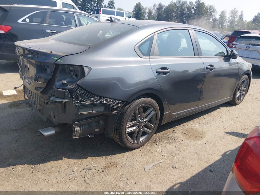 Vin: 3kpf34ad3me377378, lot: 46313136, kia forte gt-line 20214