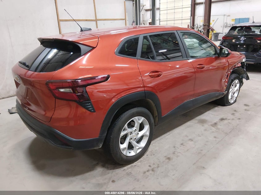 Vin: kl77lfe2xrc085442, lot: 46313142, chevrolet trax fwd sp 20244