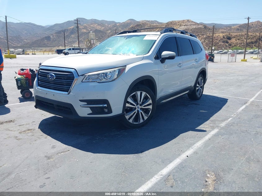 Vin: 4s4wmald9k3412885, lot: 46313165, subaru ascent limited 20192