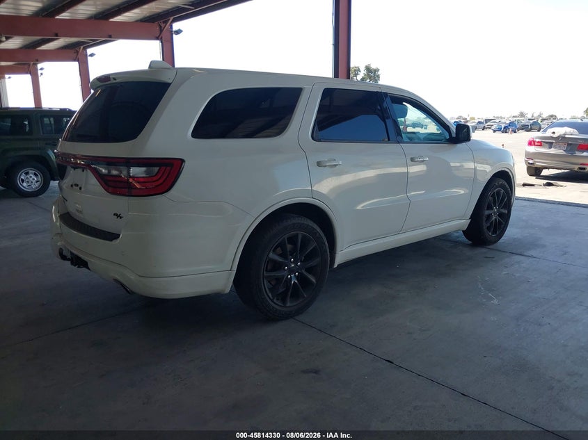 Vin: 1c4sdjct0hc860600, lot: 46313176, dodge durango r/t awd 20174