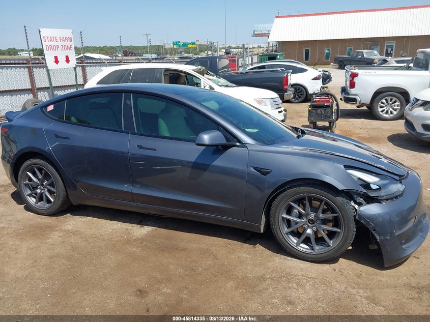 TESLA MODEL 3 2022 VIN 5YJ3E1EB3NF127137