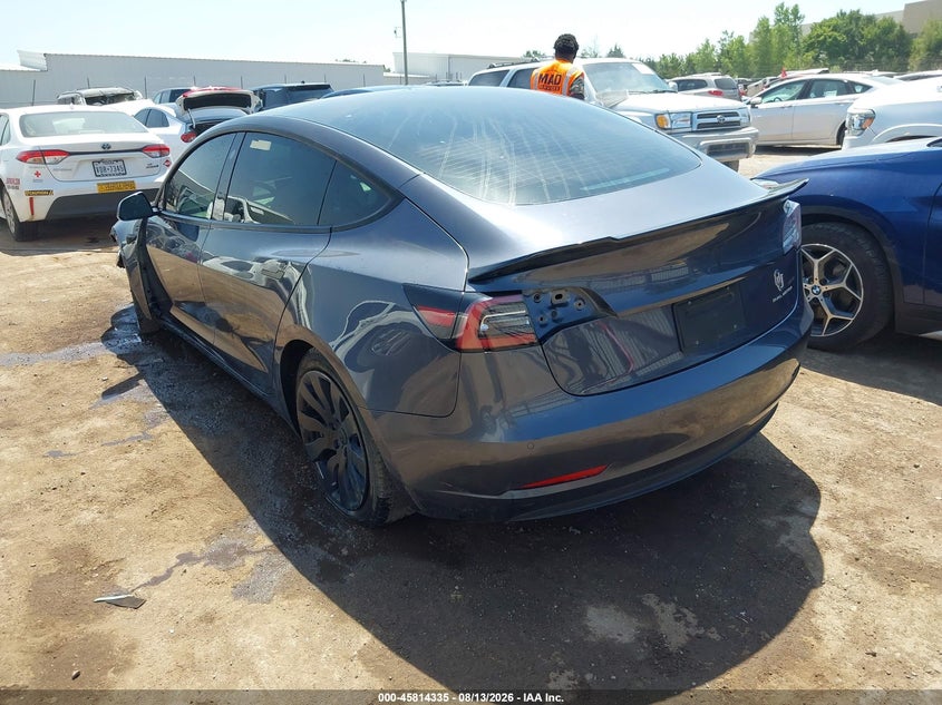 TESLA MODEL 3 2022 VIN 5YJ3E1EB3NF127137