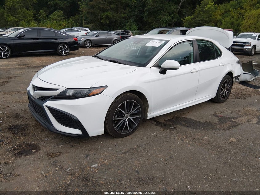 2021 Toyota Camry Se, Удар ззаду, IAAI, VIN 4T1G11AK3MU522777 — фото 2