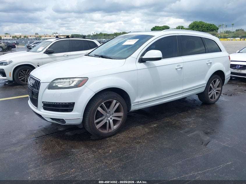 Vin: wa1lgafe6dd014527, lot: 46313198, audi q7 3.0t premium 20132
