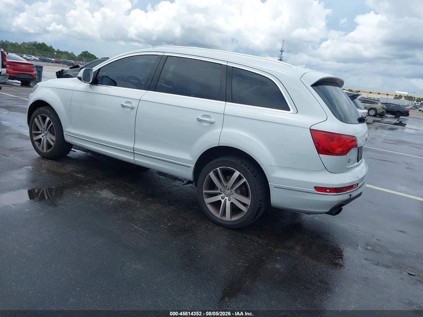Vin: wa1lgafe6dd014527, lot: 46313198, audi q7 3.0t premium 20133
