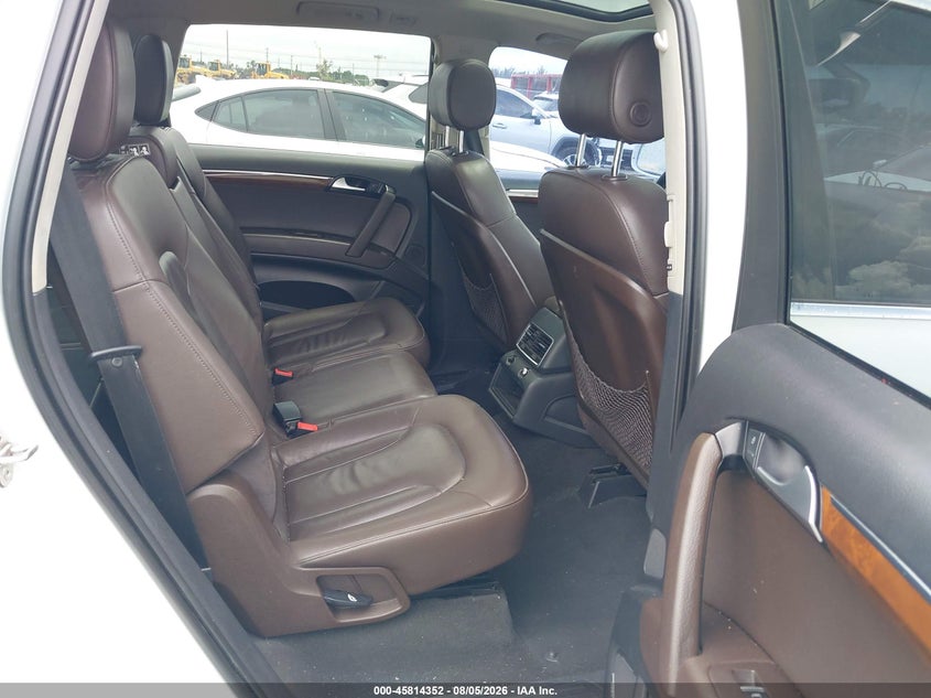 2013 AUDI Q7 SPORT UTILITY VEHICLE 3.0L V-6 DI, DOHC, VVT, SUPERCHARGER, 280HP