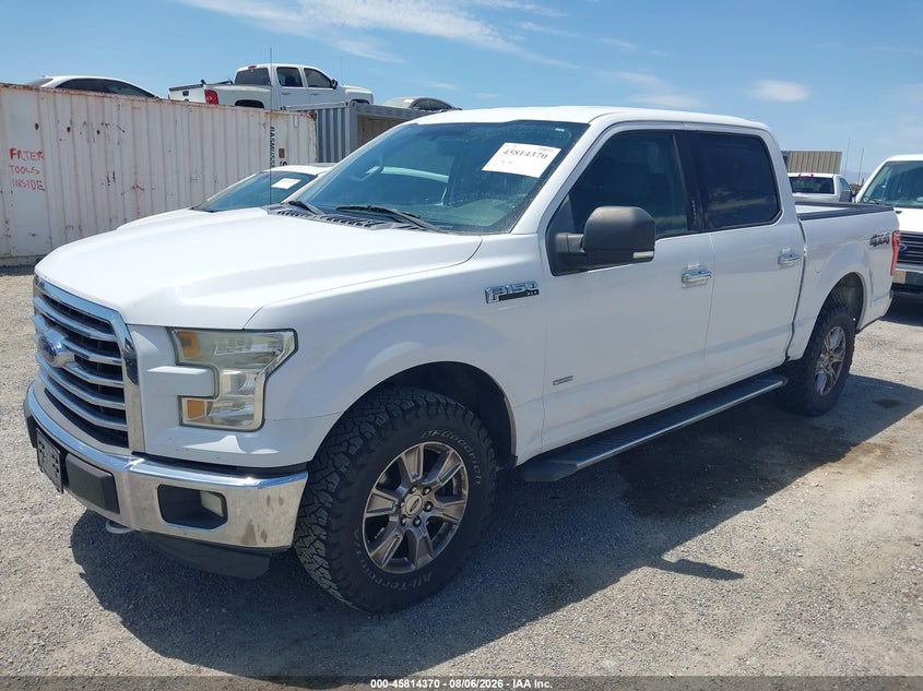 Vin: 1ftew1eg6fkd60564, lot: 46313216, ford f-150 xlt 20152