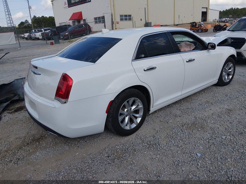 Vin: 2c3ccaagxfh769264, lot: 46313219, chrysler 300 limited 20154