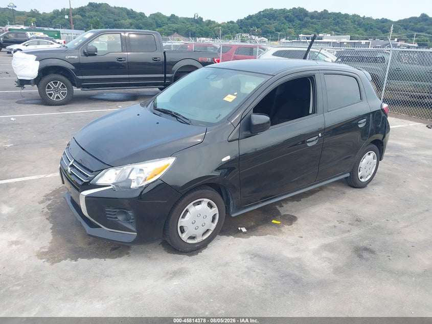 Vin: ml32auhj7nh003208, lot: 46313224, mitsubishi mirage es/le 20222