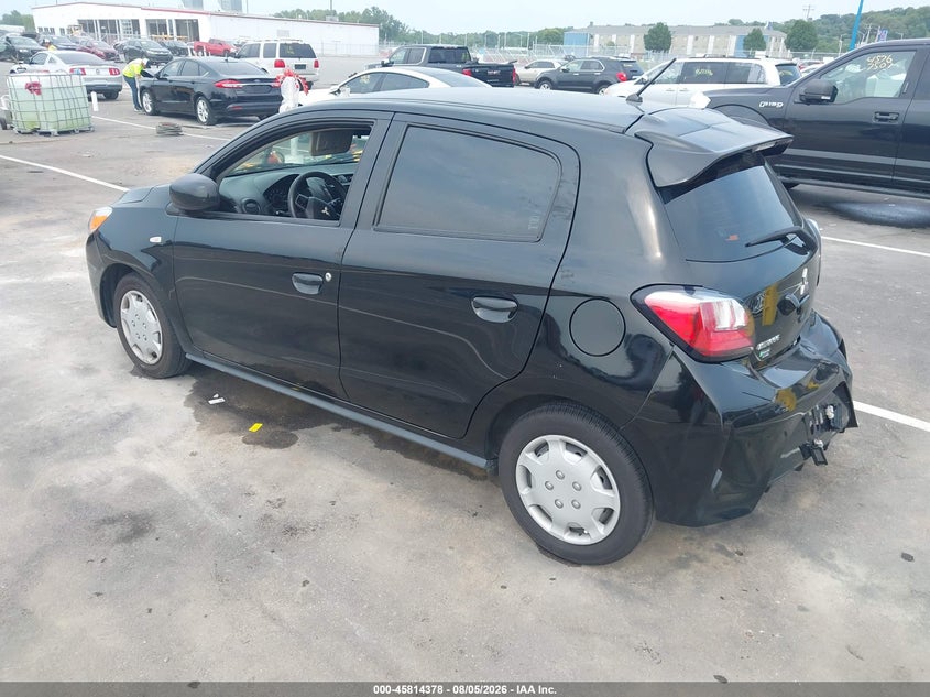 Vin: ml32auhj7nh003208, lot: 46313224, mitsubishi mirage es/le 20223