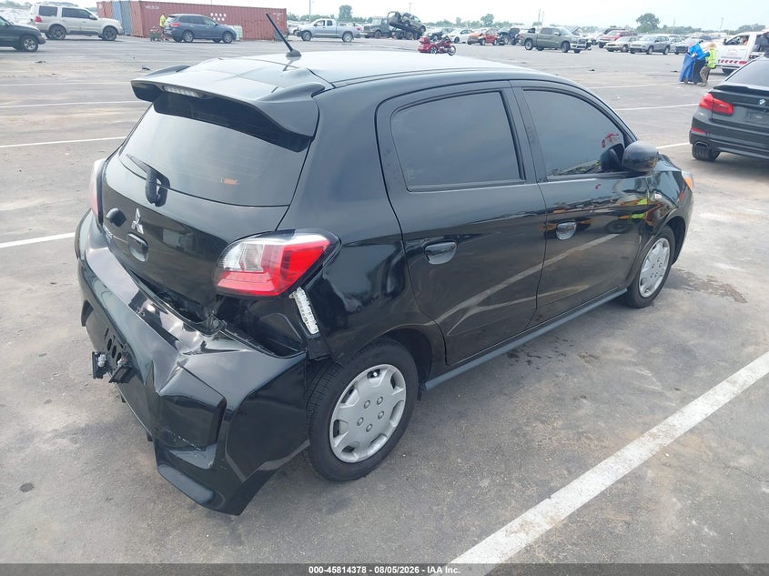 Vin: ml32auhj7nh003208, lot: 46313224, mitsubishi mirage es/le 20224