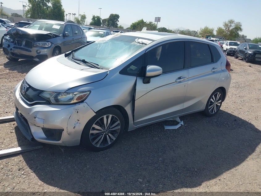 Vin: jhmgk5h73gx025918, lot: 46313234, honda fit ex 20162