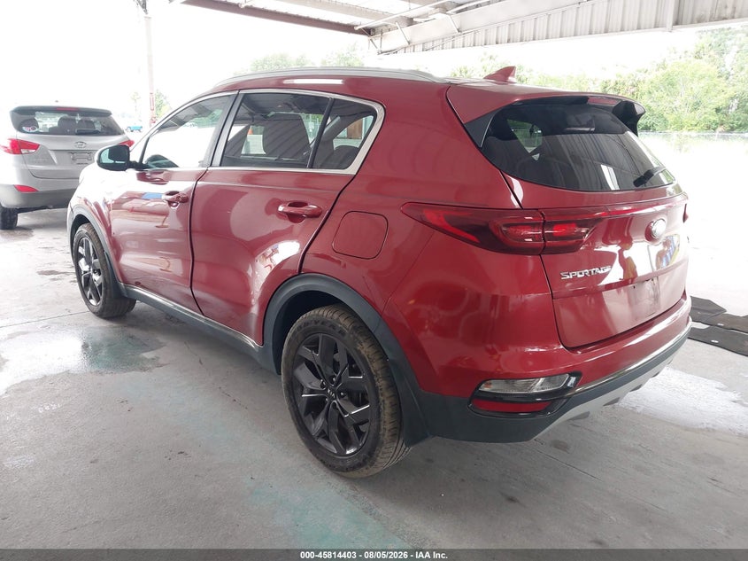 Vin: kndp63ac3l7668586, lot: 46313249, kia sportage s 20203