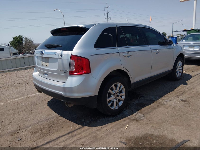 Vin: 2fmdk4kc1eba38851, lot: 46313251, ford edge limited 20144