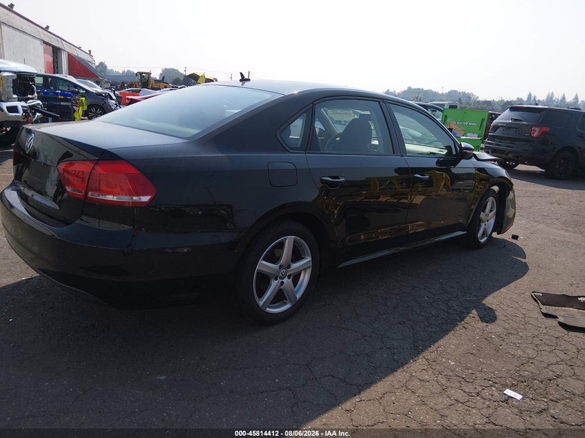 Vin: 1vwap7a32cc027928, lot: 46313258, volkswagen passat 2.5l s 20124