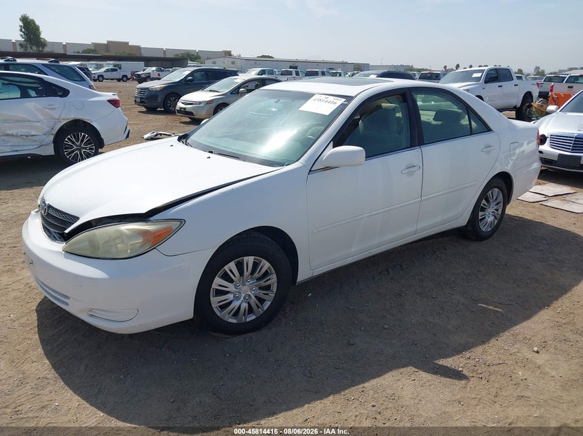2003 Toyota Camry, Front End, IAAI, VIN JTDBE32K630239129 — photo 2