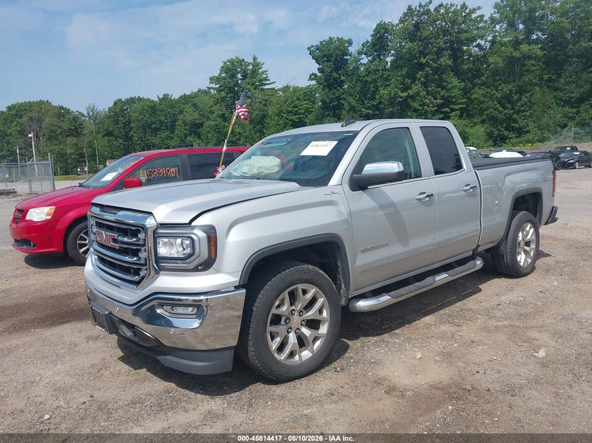 2017 GMC Sierra, Удар спереди, IAAI, VIN 1GTV2NEC5HZ373333 — фото 2