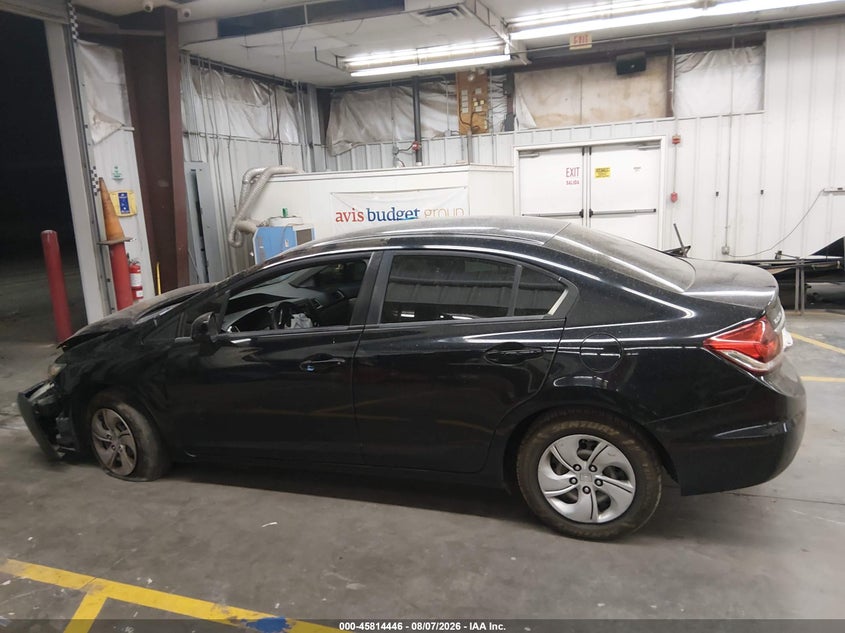2013 HONDA CIVIC SEDAN 1.8L I-4 VVT, 140HP