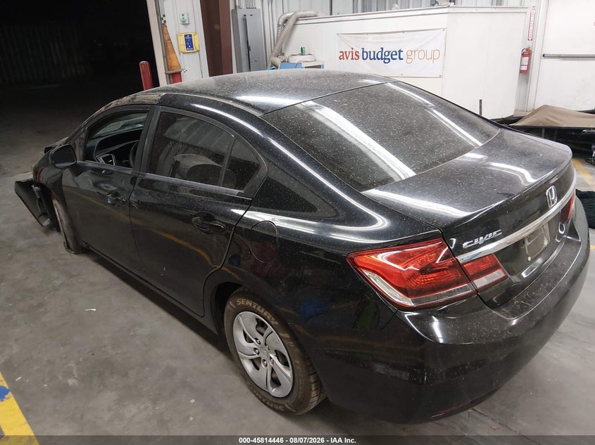 2013 HONDA CIVIC SEDAN 1.8L I-4 VVT, 140HP