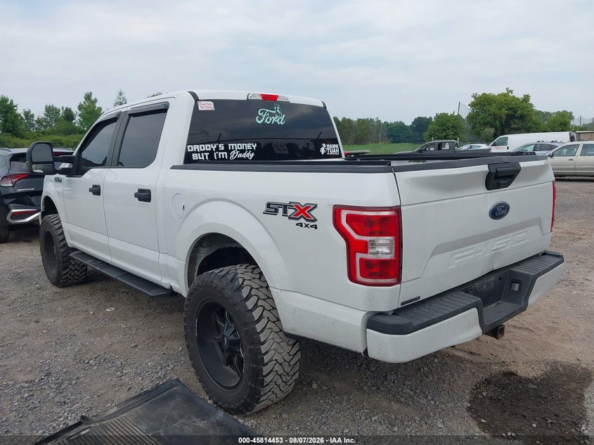 Vin: 1ftew1e51jfd22837, lot: 46313299, ford f-150 xl 20183