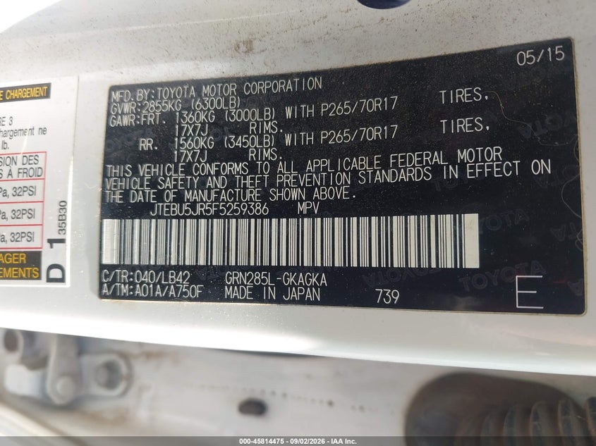 TOYOTA 4RUNNER - zdjęcie 9