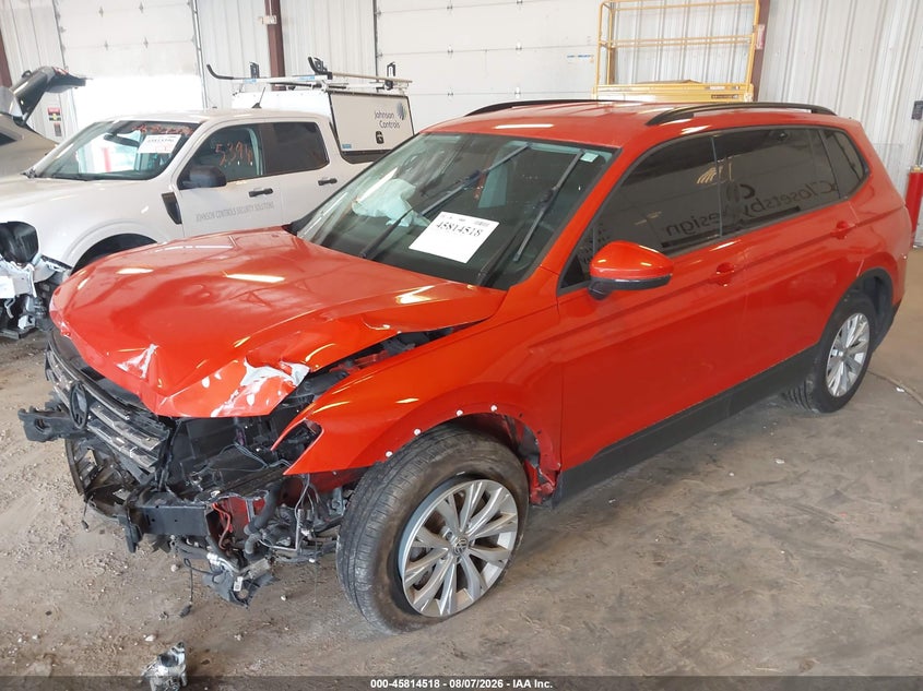 Vin: 3vv0b7ax6km051955, lot: 46313364, volkswagen tiguan 2.0t s 20192
