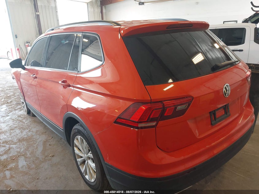 Vin: 3vv0b7ax6km051955, lot: 46313364, volkswagen tiguan 2.0t s 20193
