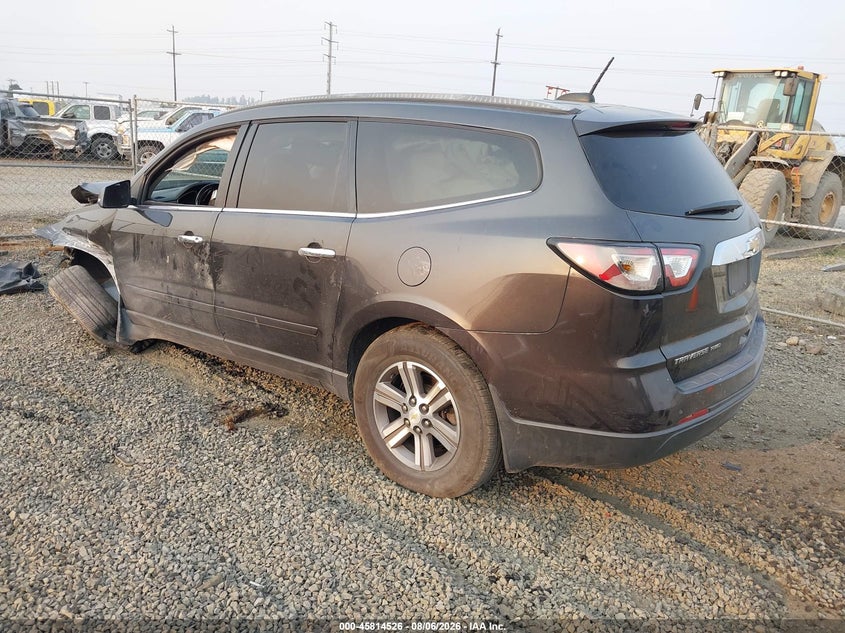 Vin: 1gnkvgkd8hj115221, lot: 46313372, chevrolet traverse lt 20173