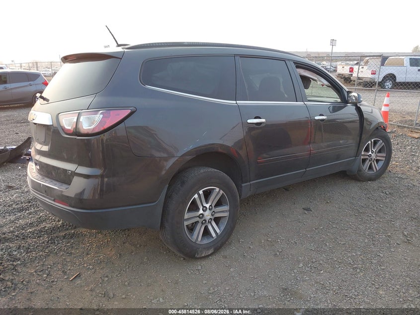 Vin: 1gnkvgkd8hj115221, lot: 46313372, chevrolet traverse lt 20174